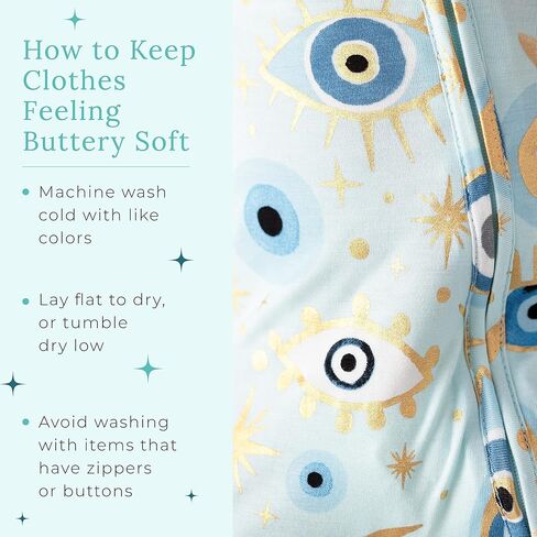 Posh Peanut Convertible Baby Sleepers - Girls Footless Baby Pajamas with 2 Way Zipper for Easy Diaper Changes - Celestial Fiona, 9-12 Months in Saudi Arabia