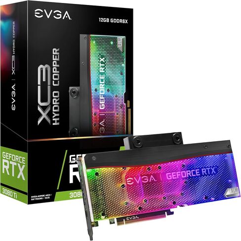 EVGA GeForce RTX 3080 Ti XC3 ULTRA HYDRO COPPER GAMING, 12G-P5-3959-KR, 12GB GDDR6X, ARGB LED, Metal Backplate in Saudi Arabia