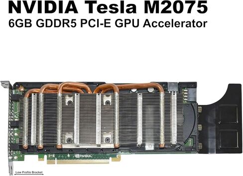 بطاقة رسوميات HP Tesla M2075 - 1150 ميجاهرتز كور - 6 جيجابايت GDDR5 SDRAM - PCI Express 2.0 x16 in Saudi Arabia