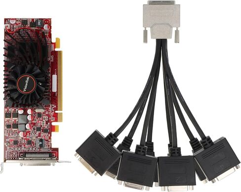 بطاقة رسومات VisionTek Radeon 5570 SFF 1GB DDR3 4M VHDCI DVI (4x DVI-D) - 900345 in Saudi Arabia
