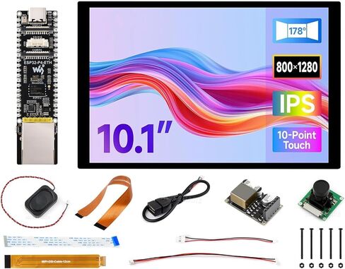 ESP32-P4-ETH High-Performance Development Board, Based On ESP32-P4, with 100 Mbps RJ45 Ethernet Port, with Pre-soldered Headers (ESP32-P4-ETH-M) in Saudi Arabia