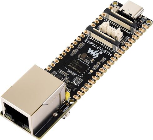 ESP32-P4-ETH High-Performance Development Board, Based On ESP32-P4, with 100 Mbps RJ45 Ethernet Port, with Pre-soldered Headers (ESP32-P4-ETH-M) in Saudi Arabia