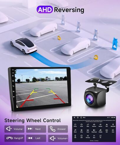4Core 4G+64G Android 15 راديو ستيريو للسيارة لتويوتا كامري 1997-2003، Rimoody Wireless Carplay Andorid auto Mirror Link 9 بوصة HD لمس GPS WiFi Bluetooth FM/RDS EQ-32 SWC كاميرا احتياطية لشاشة مقسمة in Kuwait