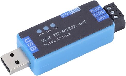 محول VBESTLIFE USB إلى RS485 232 محول صناعي، شريحة CH343G، دوائر حماية مضمنة، حماية من ESD على متن الصمامات القابلة لإعادة الضبط على أجهزة التلفاز in Saudi Arabia