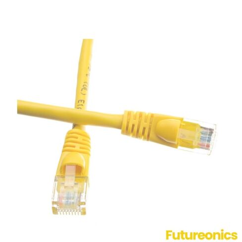(10 Pack Cat 6 Ethernet Cable 30 Feet Yellow UTP Booted 30 FT Computer Network Cable, Internet Cable, Cat 6 Cable in Saudi Arabia