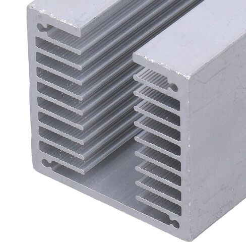 Oumefar U Type Heat Sink، مبرد حراري من الألومنيوم مقاس 100 × 50 × 50 مم مع منطقة اتصال هوائية كبيرة للتبريد السريع، لضبط الصناديق العلوية ومشغلات LED وأجهزة التوجيه ووحدات المعالجة المركزية MOS in Kuwait
