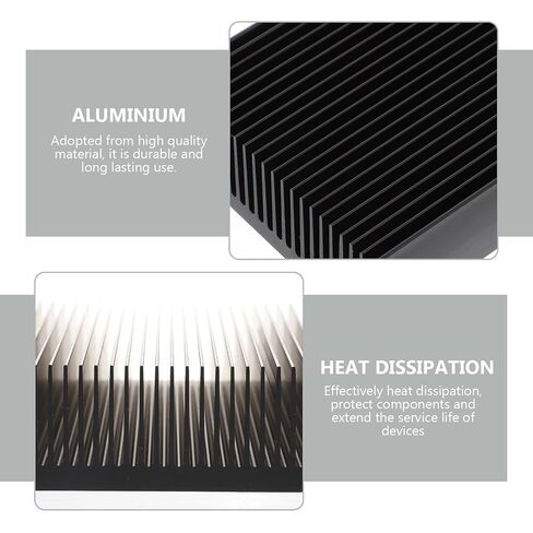Aluminum Ultra-Thin Heat Sink 69x27x120mm High Thermal Conductivity Radiator Cooler Fin for Electronic PCB Cooling in Computers and Routers in Saudi Arabia