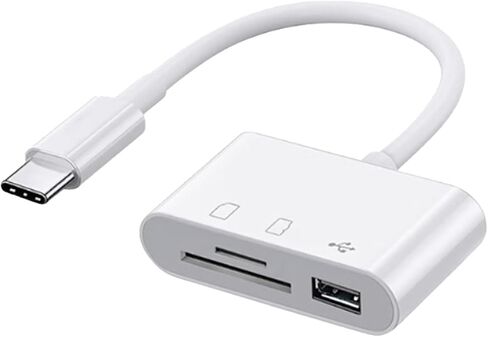 موزع USB C متعدد الوظائف، قارئ بطاقات مع منفذ USB 3.0، محول محطة إرساء متوافق مع MacBook Pro، الهاتف، الوسادة in Kuwait