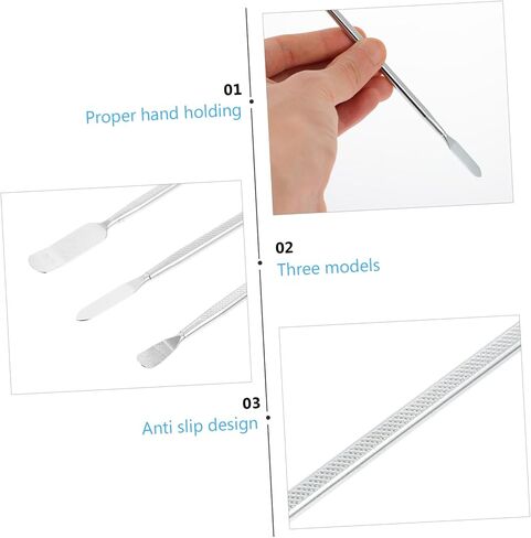 NUOBESTY Stainless Steel Prying Bar Durable Repair Tools for Laptop Tablet Smartphone Disassembly Double Head Design for Versatile Use Easy Handling Scratch Protection in Saudi Arabia