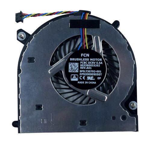 New CPU Cooling Fan with Screws for HP Elitebook 840 G1 840 G2 850 G1 850 G2 740 G2 745 G2 750 G2 755 G2 740 G1 745 G1 750 G1 755 G1 Series 730792-001 in Saudi Arabia