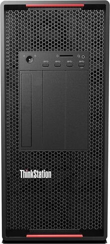 محطة عمل Think Station P920، Intel Xeon Gold 6154 3.0 جيجا هرتز (18 نواة)، 1 تيرابايت NVMe M.2 SSD، Quadro P2000 5 جيجابايت (4X منافذ العرض)، Windows 11 Pro (متجدد) (32 جيجابايت DDR4) in Kuwait