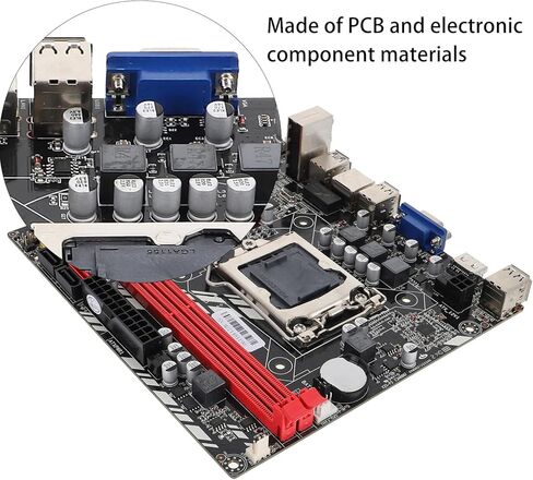 Zerodeko B75m 1155 كمبيوتر مكتبي اللوحة الأم Ddr3 Matx اللوحة الرئيسية المتوافقة مع معالجات I3 للحوسبة المنزلية والمكتبية in Kuwait