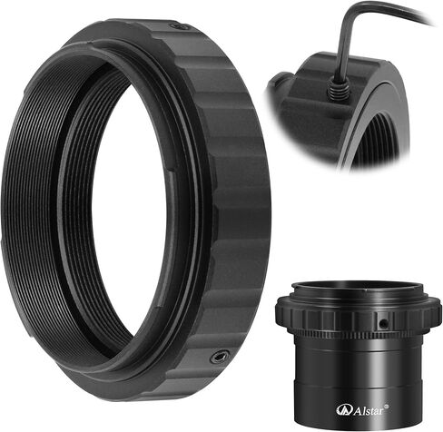 محول Alstar Ni kon T-Ring - حزمة مع - Ni kon T2 T-Ring ومحول T من M42 إلى 2 بوصة in Kuwait
