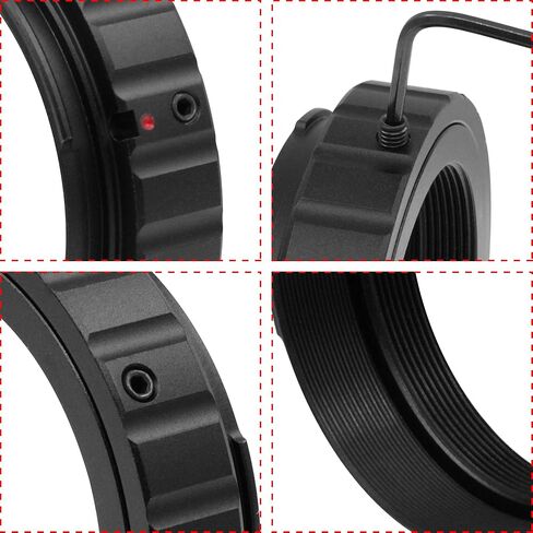 محول Alstar Ni kon T-Ring - حزمة مع - Ni kon T2 T-Ring ومحول T من M42 إلى 2 بوصة in Kuwait