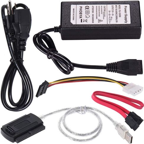 SANOXY A12940 SATA/PATA/IDE Drive to USB 2.0 Adapter Converter Cable Set in Saudi Arabia