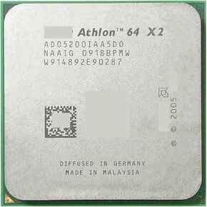 A 64 X2 5200+ 2.7 GHz Dual-Core CPU Processor ADO5200IAA5DO Socket AM2 in Saudi Arabia