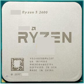 R 5 2600 R5 3.4 GHz Six-Core Twelve-Core 65W YD2600BBM6IAF Socket AM4 CPU Processor in Saudi Arabia