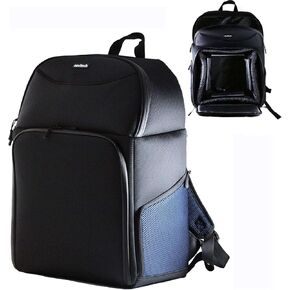 Navitech Portable Rugged Black & Blue Backpack/Rucksack Carry Case Compatible with The HP Slimline 260-a160na Desktop PC in Kuwait