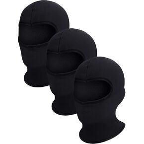 Geyoga 6 Pieces Kids Balaclava Ski Mask Winter Windproof Fleece Full Face Mask for Neck Ear Muffs Hats for Cold Weather in Kuwait