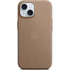 غطاء الحماية المنسوج لهاتف Apple iPhone 15 مع MagSafe - رمادي داكن - MT3C3ZM/A in Kuwait