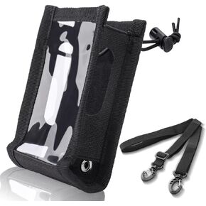 Radio Holster Molle Pouches Walkie Talkie Holder Compatible with Baofeng UV-5R AR-5RM UV-21R K5 Plus BF-F8HP PRO,Molle Radio Holder Pouch Case Adjustable Shoulder Strap in Kuwait