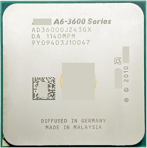A6-Series A6-3600 A6 3600 2.1 GHz Quad-Core CPU Processor AD3600OJZ43GX Socket FM1 in Saudi Arabia