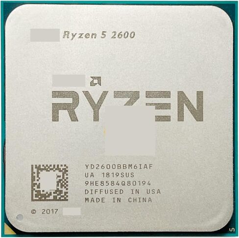 معالج وحدة المعالجة المركزية R 5 2600 R5 3.4 جيجا هرتز سداسي النواة اثني عشر نواة 65 وات YD2600BBM6IAF مقبس AM4 in Saudi Arabia