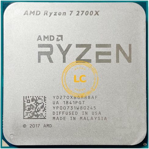 R 7 2700X R7 3. جيجا هرتز ثمانية النواة ستة عشر موضوع 16 متر 105 واط معالج وحدة المعالجة المركزية YD270XBGM88AF المقبس AM4 in Saudi Arabia