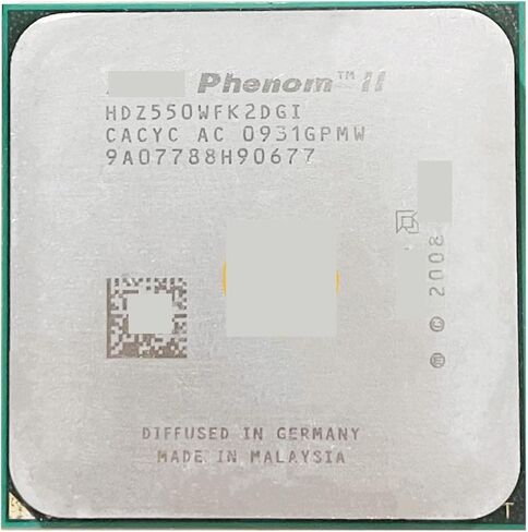 معالج وحدة المعالجة المركزية ثنائي النواة ph II X2 550 3.1 جيجا هرتز HDZ550WFK2DGI/HDX550WFK2DGM مقبس AM3 in Saudi Arabia