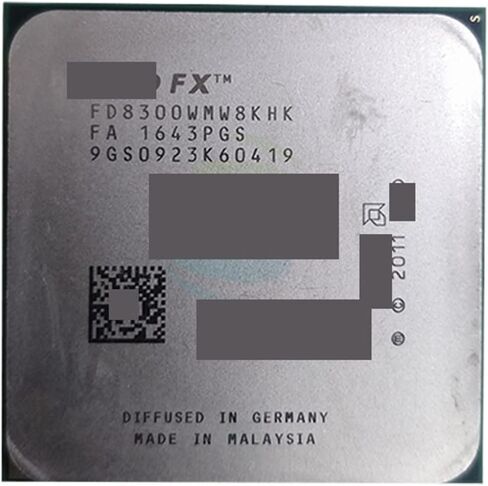 FX-Series FX 8300 FX8300 3. GHz Eight-Core 8M Processor Socket AM3+ FD8300WMW8KHK CPU 95W FX-8300 in Saudi Arabia