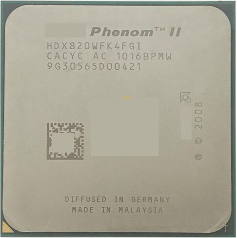 معالج وحدة المعالجة المركزية رباعي النواة ph II X4 820 2.8 جيجا هرتز HDX820WFK4FGI مقبس AM3 in Saudi Arabia