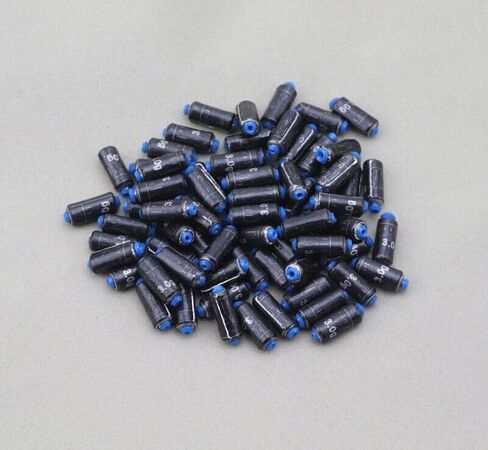 Pack of 50 Fishing Sinkers Weights Soft Plastic Core Scale Lead Freshwater Saltwater in Saudi Arabia