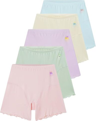 Modal Under Dress Shorts Girls, Breathable Girls Under Shorts with Jellyfish Print, New 2-in-1 Bike Shorts and Underwear in Saudi Arabia