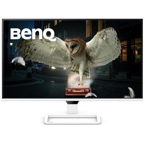شاشة الوسائط BenQ EW270Q QHD، تغطية ألوان 90% P3، معدل تحديث 200 هرتز، مكبرات صوت مزدوجة 5 وات، 65 وات USB-C، متعة سمعية وبصرية استثنائية in Saudi Arabia