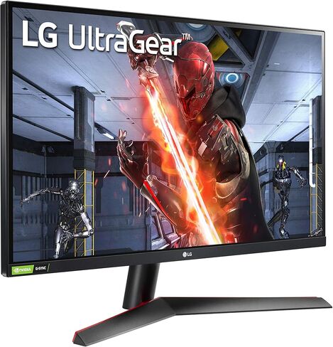 شاشة LG 27GN600-B Ultragear مقاس 27 بوصة IPS LED FHD G-Sync متوافقة مع HDR (DisplayPort، HDMI) - أسود in Saudi Arabia