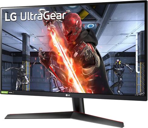 شاشة LG 27GN600-B Ultragear مقاس 27 بوصة IPS LED FHD G-Sync متوافقة مع HDR (DisplayPort، HDMI) - أسود in Saudi Arabia