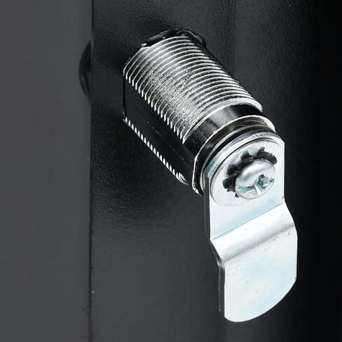 9U Wall-Mounted Network Cabinet 19 Inch, IP20 Rated, 600x450x510mm, Black Steel with Lockable Tempered Glass Door, Removable Side Panels, Supports Wall or Desktop Use in Kuwait