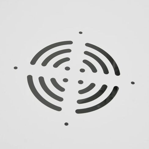 9U Wall-Mounted Network Cabinet, 19-Inch IP20 Steel Rack Enclosure, Grey, 53 x 40 x 45 cm, Lockable Glass Front, Removable Panels, 40 kg Capacity in Kuwait