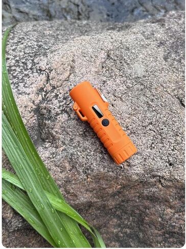 Electric Lighter USB C Rechargeable Arc Plasma Lighter with Flashlight, Electronic Windproof Waterproof Lighters with Retractable 360° Flexible Neck for Outdoor Camping, Hiking, Survival in Saudi Arabia