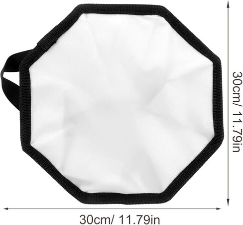 Kisangel التصوير الفوتوغرافي Softbox ضوء الناشر غطاء مصباح فلاش مثمن للكاميرا Speedlight المحمولة عاكس ضوء لينة معدل للصور والتصوير التجاري in Kuwait