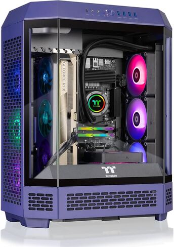 Thermaltake LCGS Reactor i1480F Gaming Desktop (Intel® Core™ i9-14900KF, ToughRam 32GB DDR5 6000MT/s RGB Memory, NVIDIA® GeForce RTX™ 5080, 2TB NVMe M.2, WiFi, Windows 11) T6FD-Z790-580-LCS in Saudi Arabia