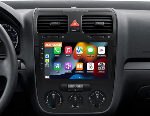 Leadfan Android Car Stereo Radio for VW Volkswagen Jetta Passat Tiguan, 7'' Screen for Passat Car Radio, Support Wireless Carplay/Android Auto/Bluetooth/GPS Navigation/Backup Camera in Saudi Arabia