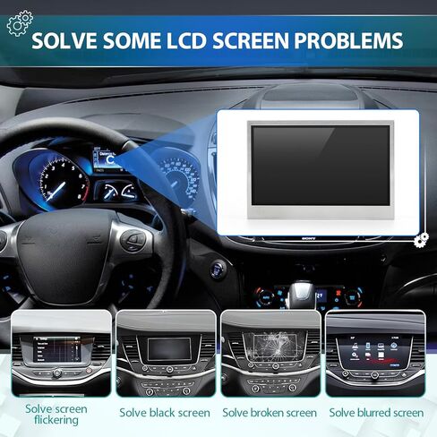 4.2 Inches LCD Display Color for 2014-2016 Ford Escape 2013-2016 Ford Focus Display Replacement 150 MPH Speedometer Instrument Fit LQ042T5DZ11, LQ042T5DZ13A with Repair Tools in Saudi Arabia
