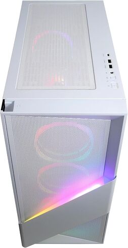 كمبيوتر ألعاب CyberPowerPC Gamer Xtreme VR، Intel Core Ultra 5 225F 3.3 جيجا هرتز، Radeon RX 9060 XT 8 جيجا، 16 جيجا DDR5، 1 تيرابايت PCIe 4.0 SSD، جاهز للواي فاي ونظام التشغيل Windows 11 Home (GXiVR8060A39) in Saudi Arabia