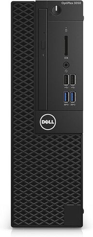 كمبيوتر مكتبي ديل 6Y9TM اوبتيبلكس 3050 صغير الحجم، انتل كور i5-7500، 8 جيجا DDR4، قرص صلب 500 جيجا، ويندوز 10 برو، اسود in Kuwait