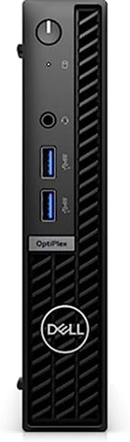 الكمبيوتر المكتبي Dell Optiplex 7010 Micro Tower (2023) | كور i5-13500T - محرك الأقراص الصلبة SSD سعة 512 جيجابايت - ذاكرة الوصول العشوائي 32 جيجابايت | 14 مركزًا بسرعة 4.6 جيجا هرتز، Win 11 Home Black (متجدد) in Kuwait