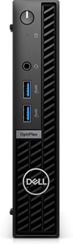 الكمبيوتر المكتبي Dell Optiplex 7010 Micro Tower (2023) | كور i5-13500T - محرك الأقراص الصلبة SSD سعة 512 جيجابايت - ذاكرة الوصول العشوائي 32 جيجابايت | 14 مركزًا بسرعة 4.6 جيجا هرتز، Win 11 Home Black (متجدد) in Kuwait