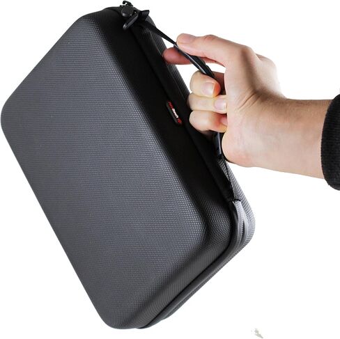 Navitech Black Heavy Duty Rugged Hard Case/Cover with Shoulder Strap Compatible with KINGDEL NC960 Mini pc in Saudi Arabia