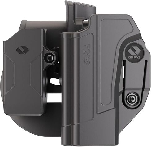 حافظة Orpaz C-Series G19 لليد اليسرى متوافقة مع حافظة Glock 19، وحافظات المستوى الأول/المستوى الثاني OWB in Kuwait