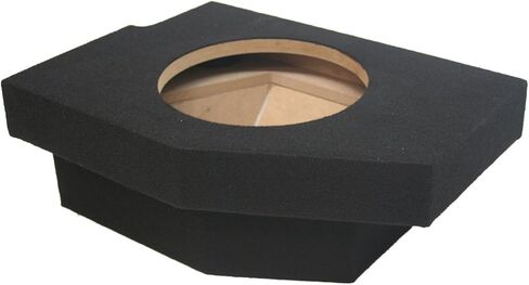 Harmony Audio Compatible with 2002-2015 Dodge Ram Quad/Crew Truck Bundle F104 Single 10" Sub Box & CXA400.1 in Saudi Arabia